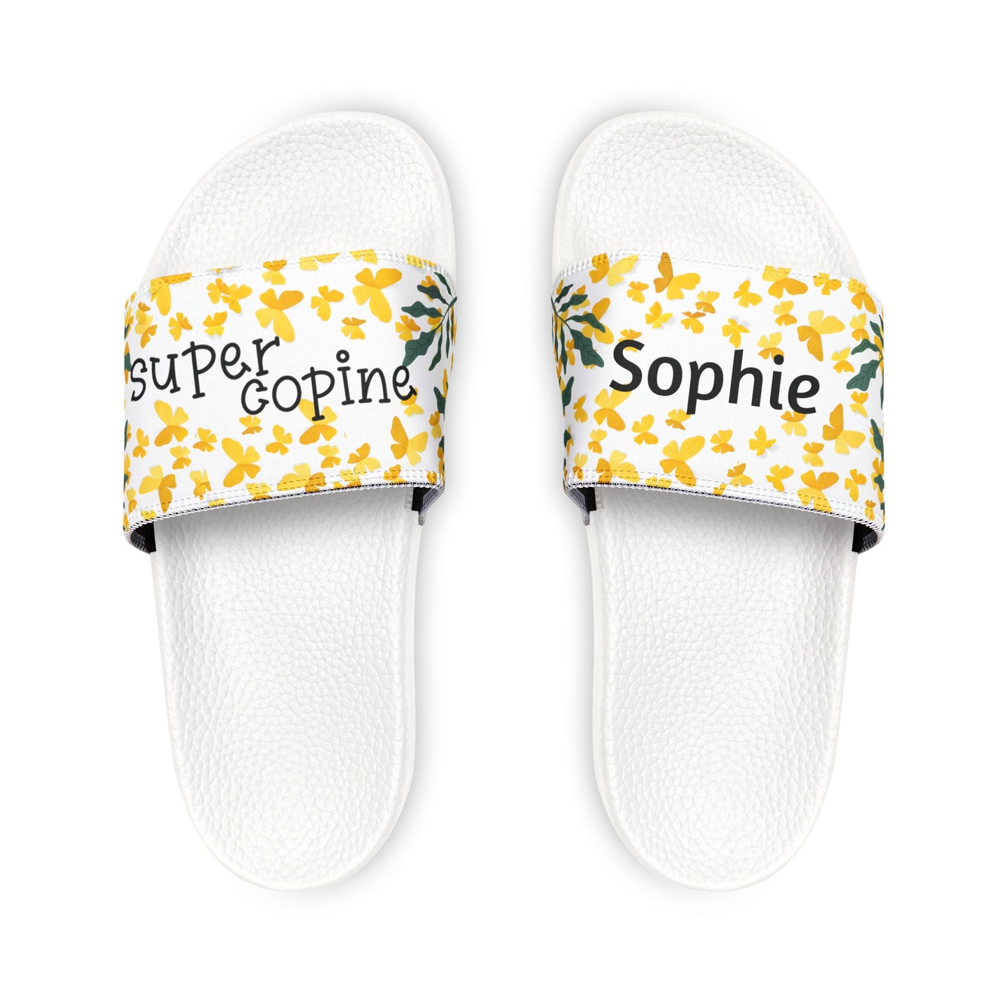 Personalized Kids Slide Sandals - Super Copine