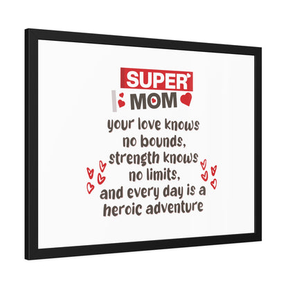 super-maman-cadre-de-poster