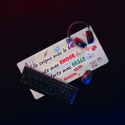 Personalized Pediatrician Desk Mat | Stylish, Durable & Anti-Slip