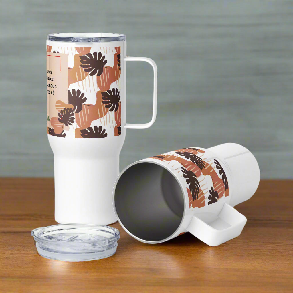 French Statement Mother's Day Travel mug | Le Cœur d’une Maman