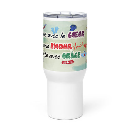 Travel mug  739ml | Pédiatre French Statement