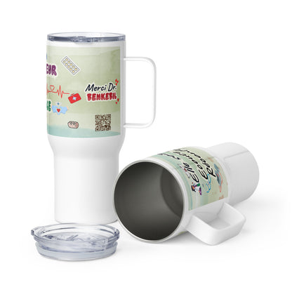 Travel mug  739ml | Pédiatre French Statement