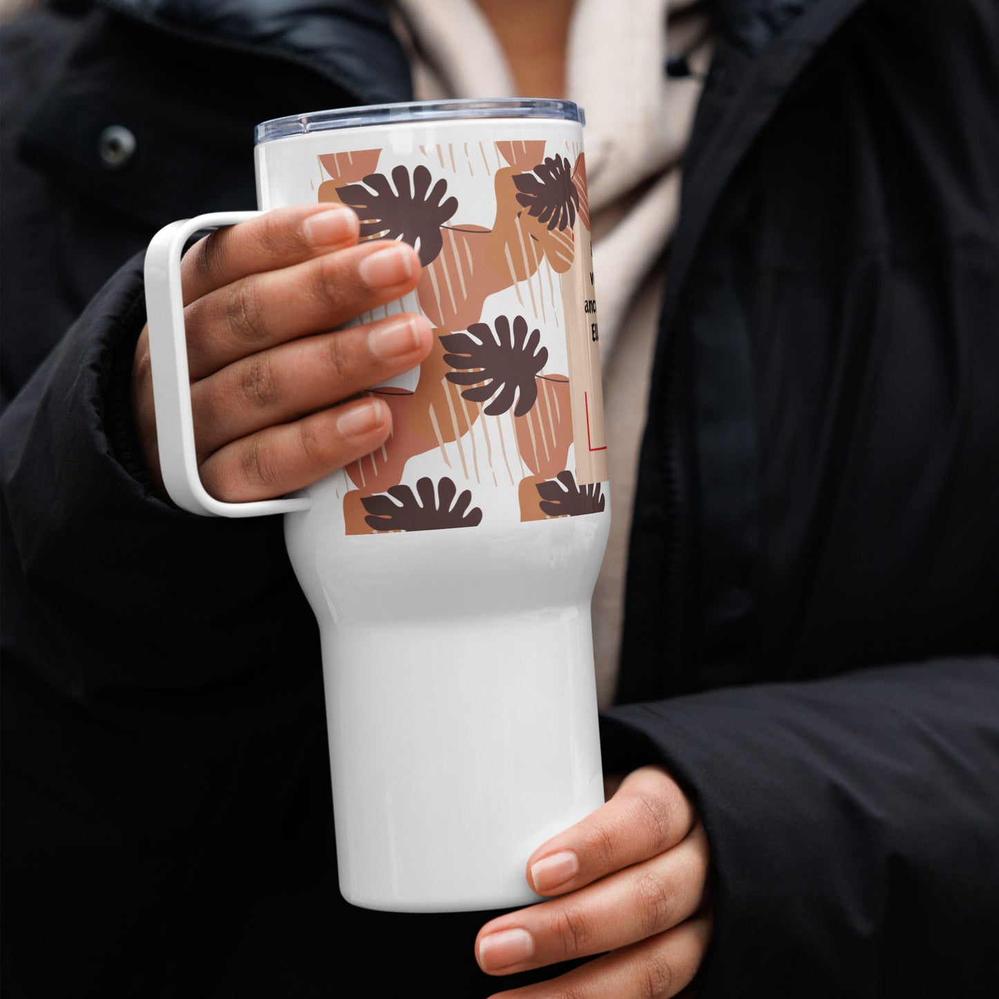 French Statement Mother's Day Travel mug | Le Cœur d’une Maman