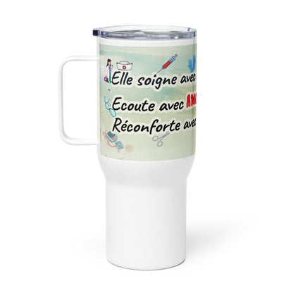 Travel mug  739ml | Pédiatre French Statement